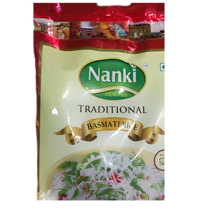 Untitled design NANKI CLASSIC BASMATI RICE - 5 KG - Image 1