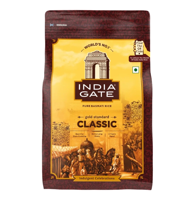 Untitled design INDIA GATE CLASSIC BASMATI RICE - 5 KG - Image 1