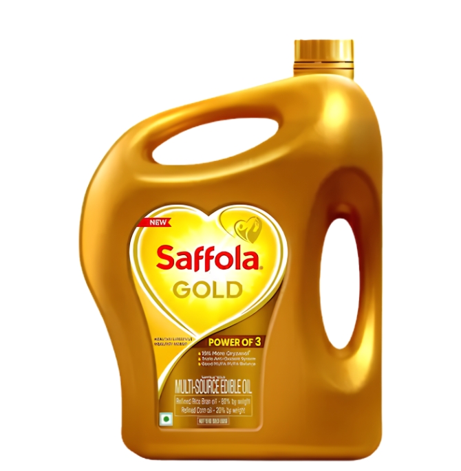 Untitled design SAFFOLA GOLD OIL - 5 L - Image 1