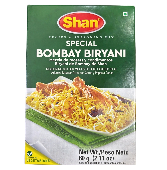 Untitled design SHAN SPECIAL BOMBAY BIRYANI MASALA - 60G - Image 1