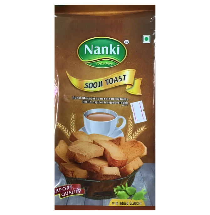 HALDIRAM BOONDI SALTED 200G NANKI SOOJI RUSK - 300GM - Image 1