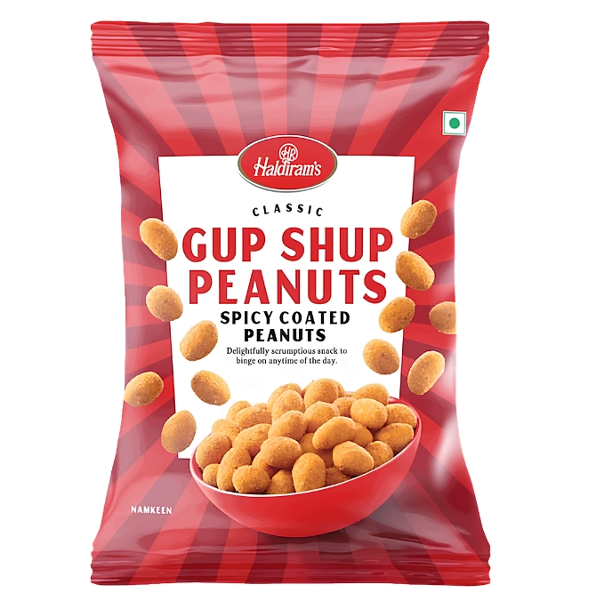 HALDIRAM BOONDI SALTED 200G HALDIRAM GUP SHUP PEANUTS - 200G - Image 1