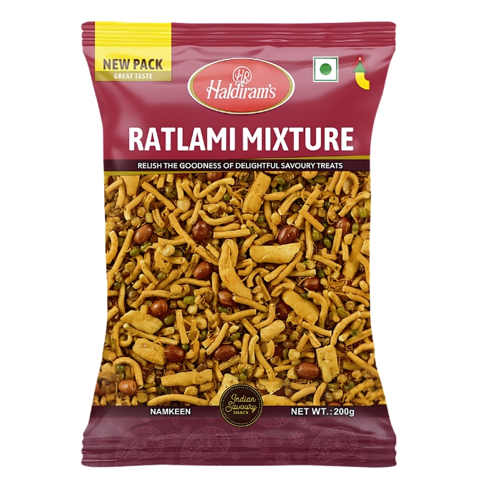 HALDIRAM BOONDI SALTED 200G HALDIRAM RATLAMI MIXTURE - 200G - Image 1
