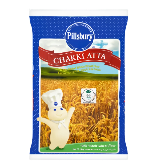HALDIRAM BOONDI SALTED 200G PILLSBURY CHAKKI FRESH ATTA - 5KG - Image 1