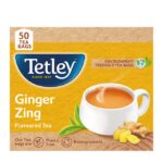 TETLEY GINGER TEA BAGS