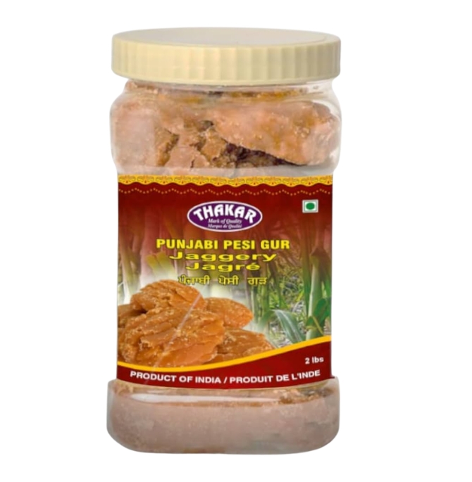 Untitled design PESI GUR (JAGGERY) - 500G - Image 1