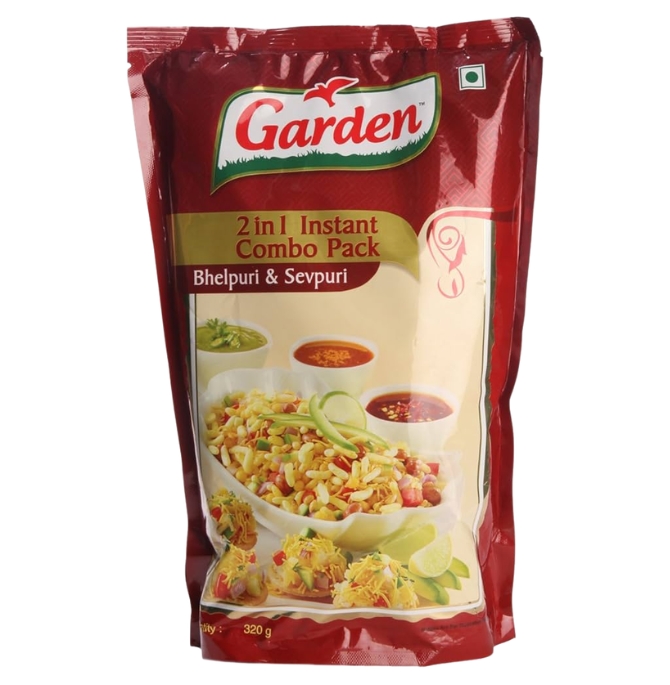 Untitled design GARDEN BHELPURI MIX COMBO PACK - 320G - Image 1
