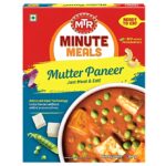 MTR MINUTE MEALS MUTTER PANEER - 300G
