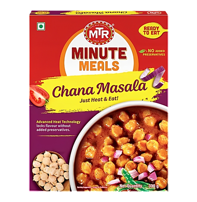 Untitled design MTR MINUTE MEALS CHANA MASALA - 300G - Image 1