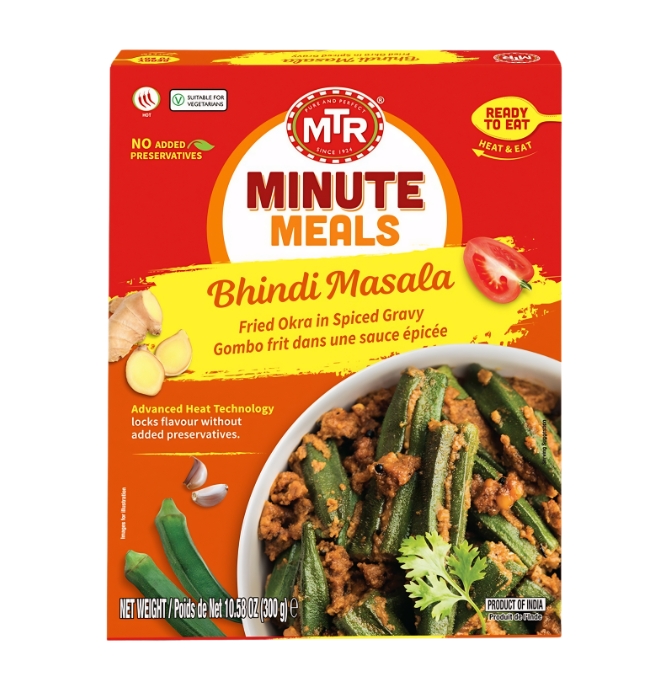Untitled design MTR MINUTE MEALS BHINDI MASALA - 300G - Image 1