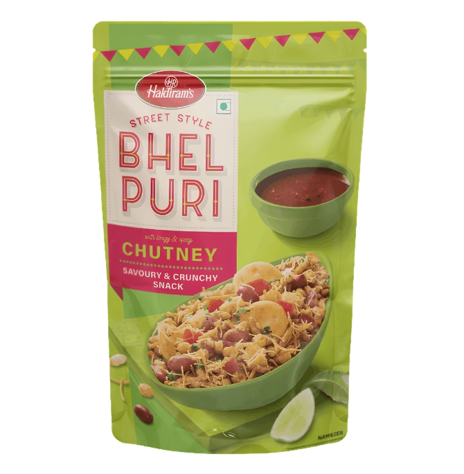 Untitled design HALDIRAM BHEL PURI WITH CHUTNEY - 200G - Image 1