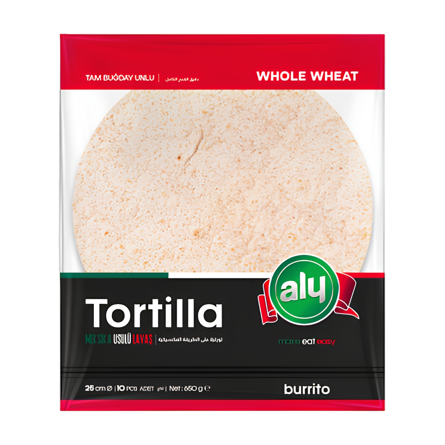 niger ALY WHOLE WHEAT TORTILLA - 650G - Image 1