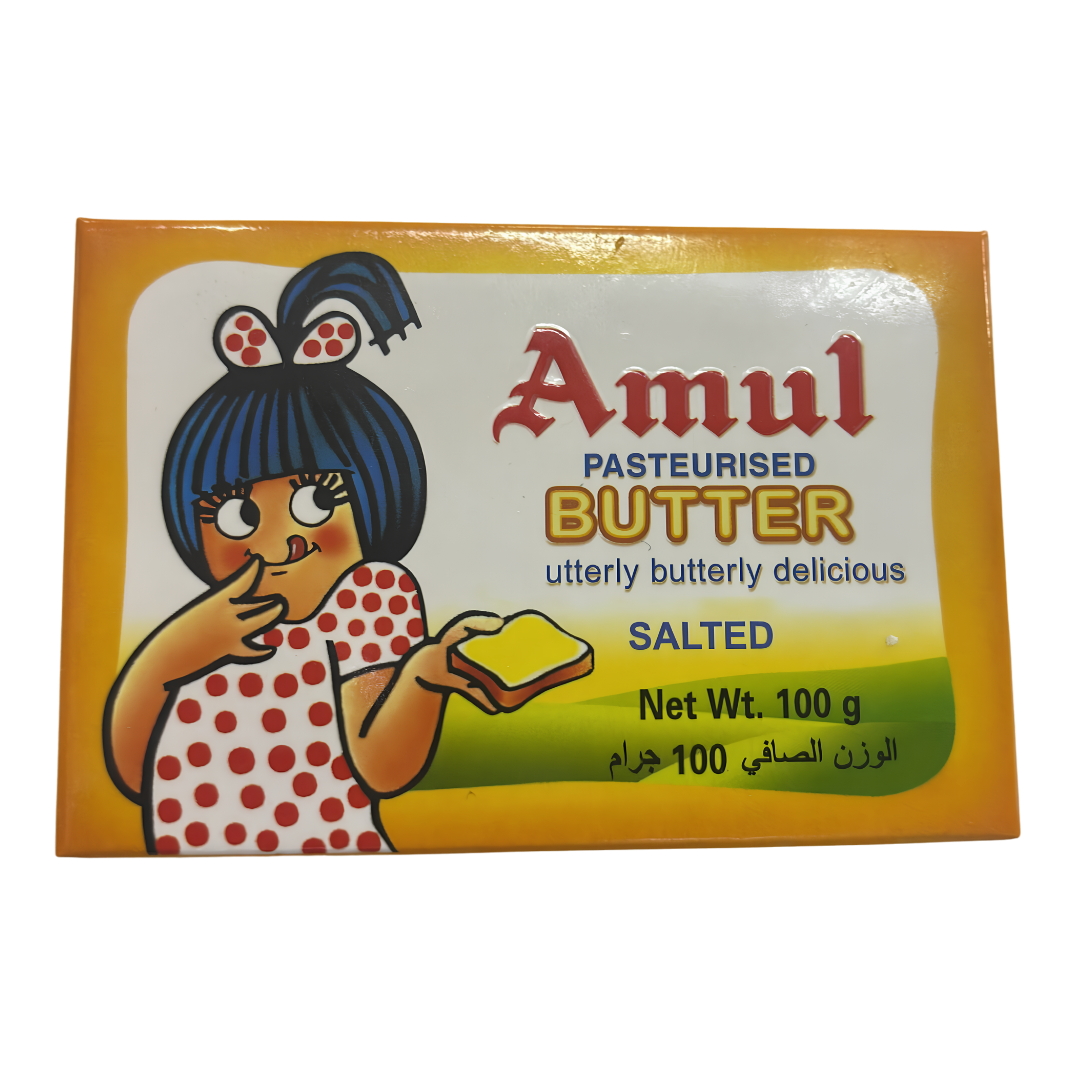 Untitled design AMUL BUTTER SALTED - 100G - Image 1